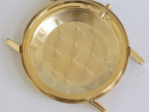 fig 6. SUPERB SOLID 9CT GOLD OMEGA DE VILLE AUTOMATIC MENS WATCH