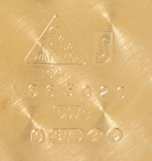 fig 7. SUPERB SOLID 9CT GOLD OMEGA DE VILLE AUTOMATIC MENS WATCH