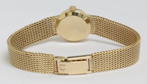 fig 5. BEAUTIFUL SOLID 9CT GOLD OMEGA LADIES COCKTAIL WATCH