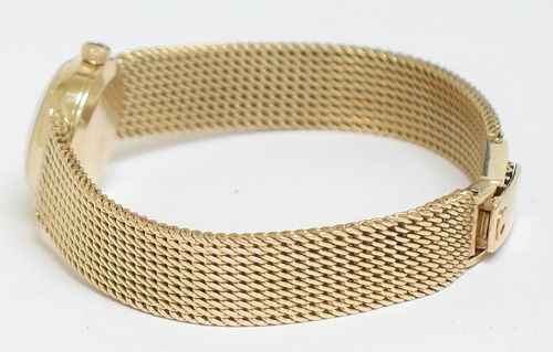 fig 6. BEAUTIFUL SOLID 9CT GOLD OMEGA LADIES COCKTAIL WATCH