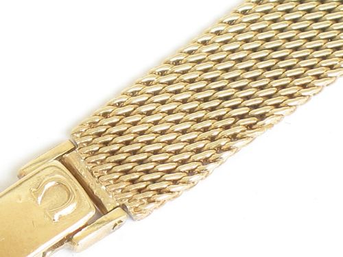 fig 7. BEAUTIFUL SOLID 9CT GOLD OMEGA LADIES COCKTAIL WATCH