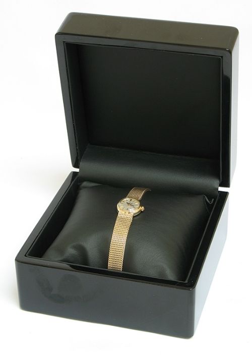 fig 9. BEAUTIFUL SOLID 9CT GOLD OMEGA LADIES COCKTAIL WATCH