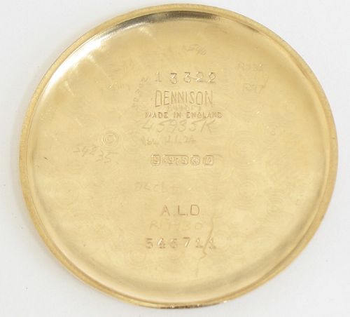 fig 7. STUNNING SOLID 9CT GOLD OMEGA CALIBRE 266 MENS WATCH C1953