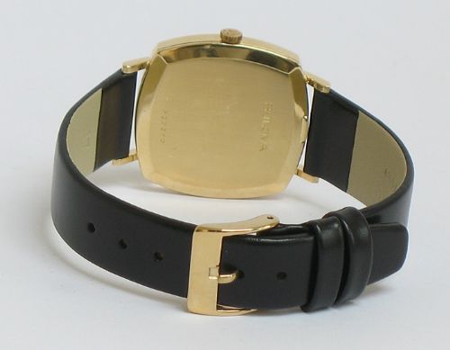 fig 7. VERY RARE SOLID 18CT GOLD BULOVA AMBASSADOR 30 JEWEL MICROROTOR AUTOMATIC MENS WATCH WITH BOX