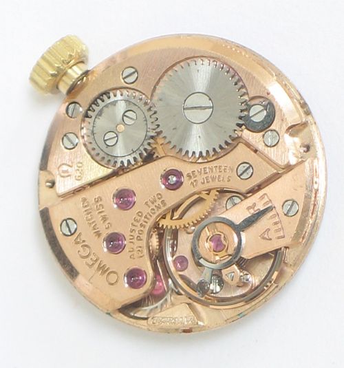 fig 8. SUPERB SOLID 9CT GOLD OMEGA LADIES COCKTAIL WATCH
