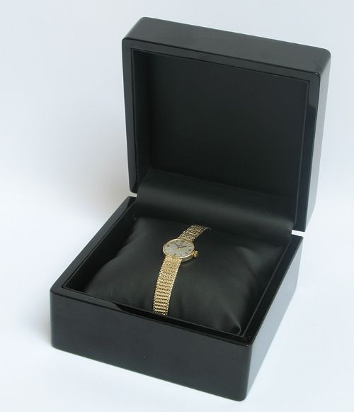 fig 10. SUPERB SOLID 9CT GOLD OMEGA LADIES COCKTAIL WATCH