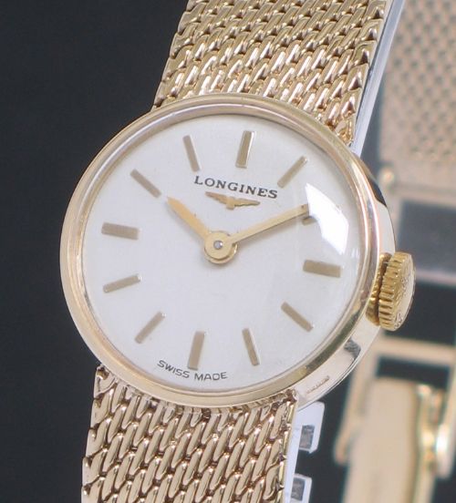 fig 2. BEAUTIFUL SOLID 9CT GOLD LONGINES LADIES COCKTAIL WATCH