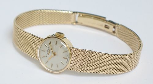 fig 4. BEAUTIFUL SOLID 9CT GOLD LONGINES LADIES COCKTAIL WATCH
