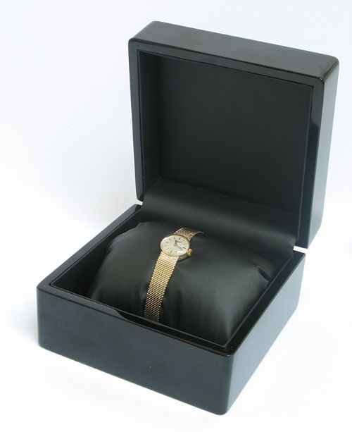 fig 9. BEAUTIFUL SOLID 9CT GOLD LONGINES LADIES COCKTAIL WATCH