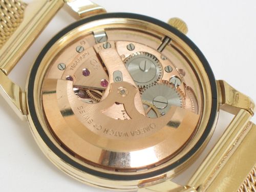 fig 10. INCREDIBLE ORIGINAL SOLID 9CT GOLD OMEGA SEAMASTER AUTOMATIC MENS WATCH WITH BOX