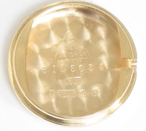 fig 7. GORGEOUS SOLID 9CT GOLD OMEGA LADIES COCKTAIL WATCH