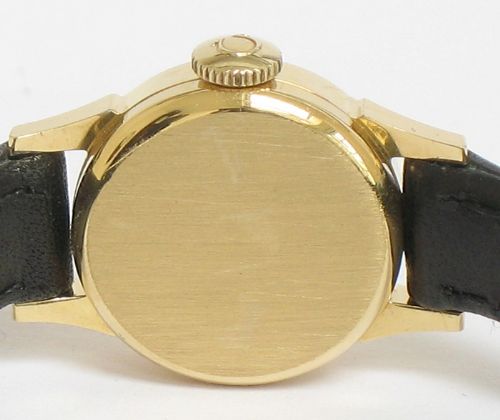 fig 4. LOVELY SOLID 18CT GOLD OMEGA LADIES COCKTAIL WATCH