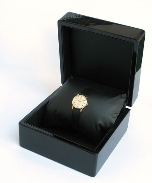 fig 8. SOLID 18CT GOLD OMEGA LADIES COCKTAIL WATCH