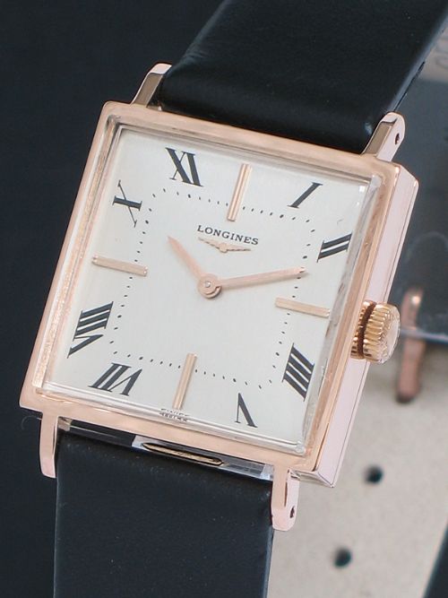 Gorgeous Solid 18ct Rose Gold Longines Ladies Watch