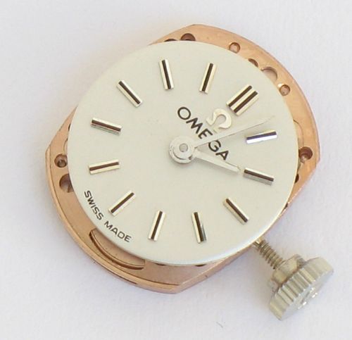 fig 11. EXCEPTIONAL UNIQUE OMEGA PLATINUM AND 3.5CT DIAMOND ART NOUVEAU LADIES COCKTAIL WATCH