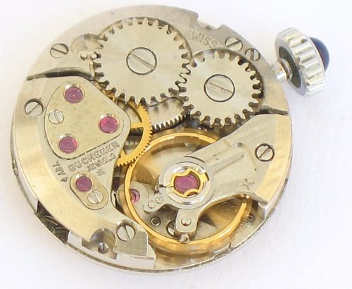 fig 7. VERY PRETTY SOLID 18CT WHITE GOLD AND DIAMOND LADIES COCKTAIL WATCH BY BUCHERER