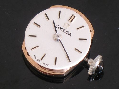 fig 7. BEAUTIFUL OMEGA PLATINUM AND DIAMOND LADIES COCKTAIL WATCH C1950