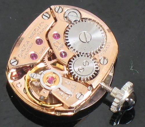 fig 8. BEAUTIFUL OMEGA PLATINUM AND DIAMOND LADIES COCKTAIL WATCH C1950