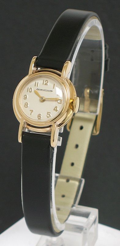 Lovely Solid 9ct Gold Jaeger-lecoultre Ladies Cocktail Watch C1950