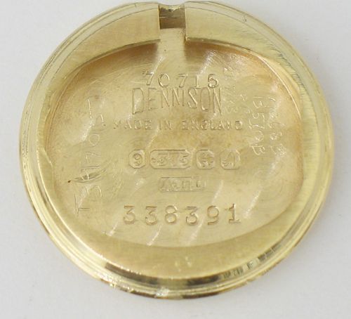 fig 8. LOVELY SOLID 9CT GOLD JAEGER-LECOULTRE LADIES COCKTAIL WATCH C1950