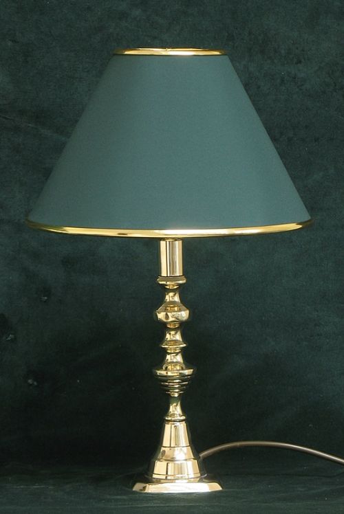 fig 1. PAIR OF VICTORIAN SOLID BRASS DESK OR TABLE LAMPS C1880