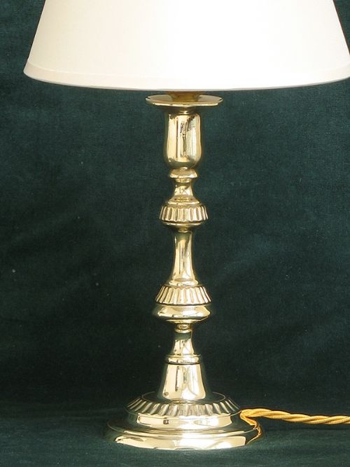 fig 1. PAIR OF VICTORIAN FRENCH SOLID BRASS DESK OR TABLE LAMPS C1870