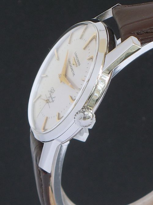 fig 3. EXTREMELY RARE LONGINES FLAGSHIP 101 30L CHRONOMETRE MENS WATCH C1955