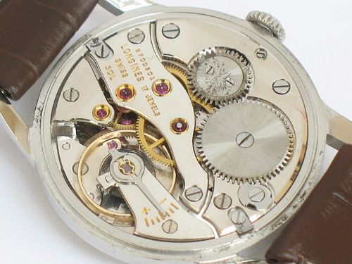 fig 7. EXTREMELY RARE LONGINES FLAGSHIP 101 30L CHRONOMETRE MENS WATCH C1955