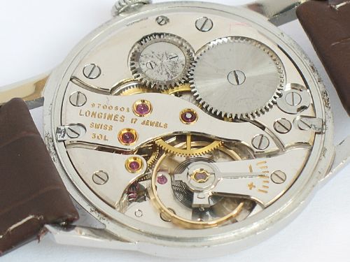 fig 8. EXTREMELY RARE LONGINES FLAGSHIP 101 30L CHRONOMETRE MENS WATCH C1955