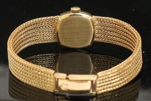 fig 7. BEAUTIFUL SOLID 9CT GOLD OMEGA LADIES COCKTAIL WATCH 