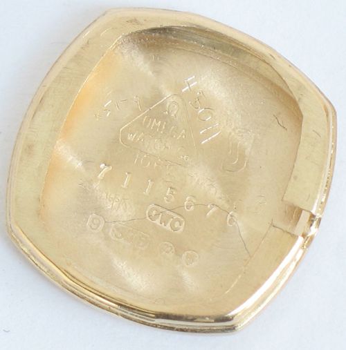 fig 11. BEAUTIFUL SOLID 9CT GOLD OMEGA LADIES COCKTAIL WATCH 