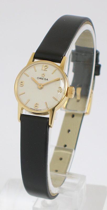 Solid 18ct Gold Omega Ladies Cocktail Watch