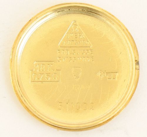 fig 5. SOLID 18CT GOLD OMEGA LADIES COCKTAIL WATCH
