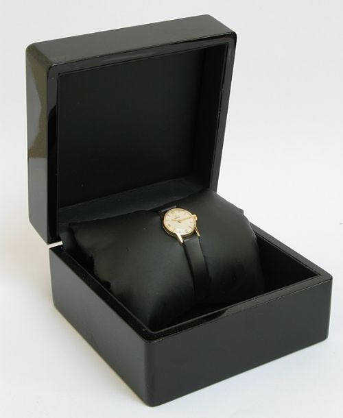 fig 7. SOLID 18CT GOLD OMEGA LADIES COCKTAIL WATCH
