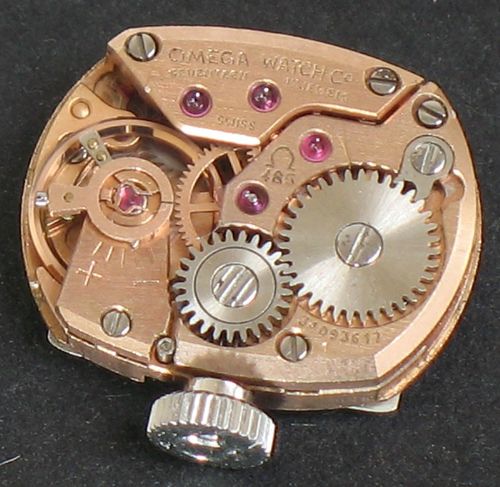 fig 10. LOVELY SOLID 18CT WHITE GOLD AND DIAMOND OMEGA ART DECO COCKTAIL WATCH C1920