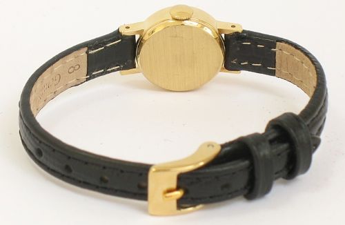 fig 5. BEAUTIFUL SOLID 18CT 18K GOLD INTERNATIONAL WATCH COMPANY IWC LADIES COCKTAIL WATCH