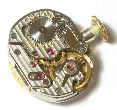 fig 8. BEAUTIFUL SOLID 18CT 18K GOLD INTERNATIONAL WATCH COMPANY IWC LADIES COCKTAIL WATCH