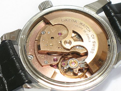 fig 6. STUNNING OMEGA SEAMASTER AUTOMATIC CALIBRE 501 MENS WATCH C1958-59