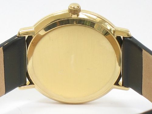 fig 7. INCREDIBLY RARE SOLID 18CT UNIVERSAL GENEVE GOLDEN SHADOW AUTOMATIC MICROROTOR POLEROUTER MENS WATCH