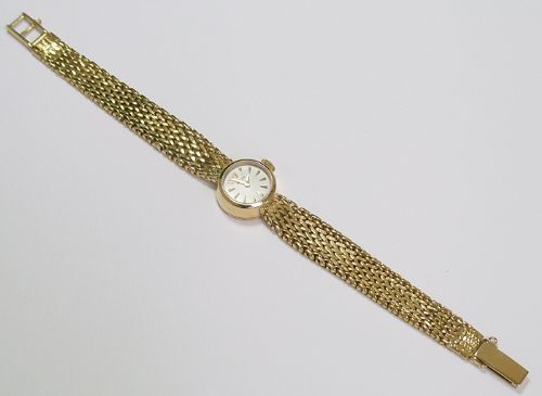 fig 5. BEAUTIFUL SOLID 18CT 18K GOLD ROLEX LADIES COCKTAIL WATCH WITH ORIGINAL BOX C1950