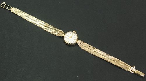 fig 5. BEAUTIFUL SOLID 9CT GOLD ROLEX TUDOR ROYAL LADIES COCKTAIL WATCH