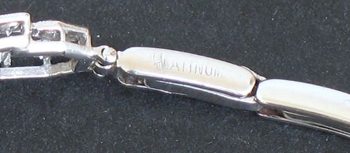 fig 7. DIVINE LONGINES PLATINUM AND DIAMOND ART DECO LADIES COCKTAIL WATCH C1940