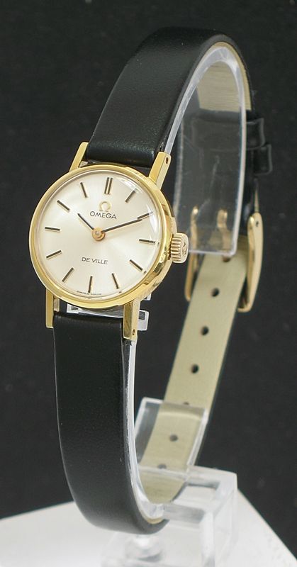 Lovely Omega De Ville Gold Plated Ladies Watch