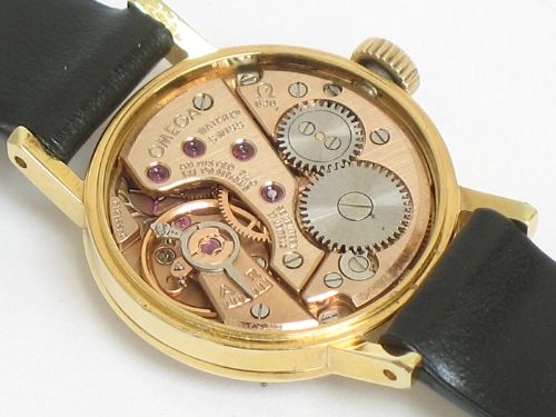 fig 6. LOVELY OMEGA DE VILLE GOLD PLATED LADIES WATCH