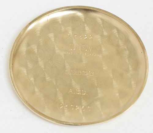 fig 6. OUTSTANDING SOLID 9CT GOLD OMEGA 30T2 MENS WATCH C1948