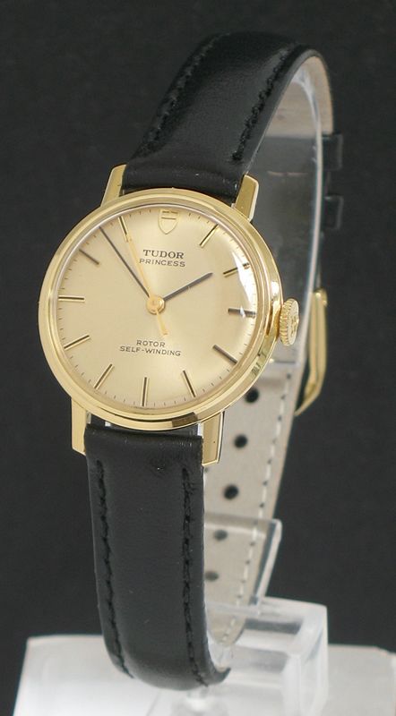 fig 1. GORGEOUS SOLID 18CT 18K GOLD ROLEX TUDOR PRINCESS AUTOMATIC LADIES COCKTAIL WATCH