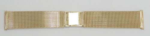 fig 1. SUPERB HEAVY 35g SOLID 9CT GOLD MENS WATCH BRACELET