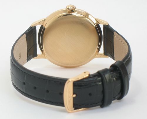 fig 1. COMPLETELY ORIGINAL 18CT 18K SOLID ROSE GOLD LONGINES FLAGSHIP 30L OVERSIZE MENS WATCH WITH ORIGINAL BOX