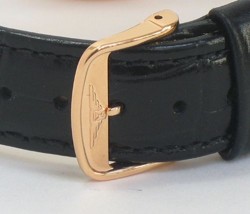 fig 4. COMPLETELY ORIGINAL 18CT 18K SOLID ROSE GOLD LONGINES FLAGSHIP 30L OVERSIZE MENS WATCH WITH ORIGINAL BOX