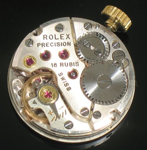 fig 4. STUNNING SOLID 9CT GOLD ROLEX LADIES COCKTAIL WATCH C1956